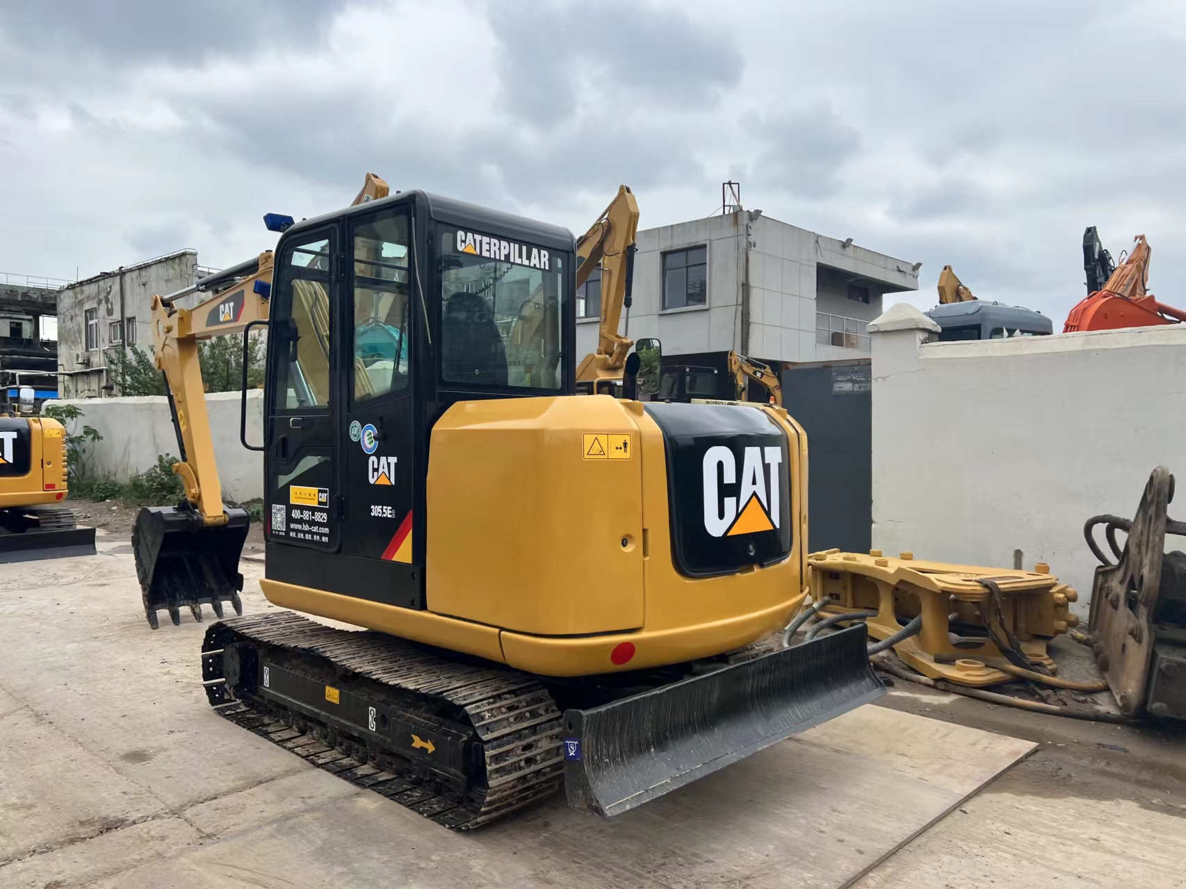 二手卡特 CAT305.5E2 挖掘机 | No. 24521-6
