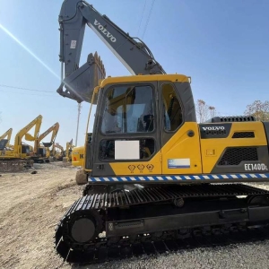Volvo 140 used excavator No. 24320-1 Video display